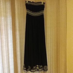 Strapless Maxi Dress